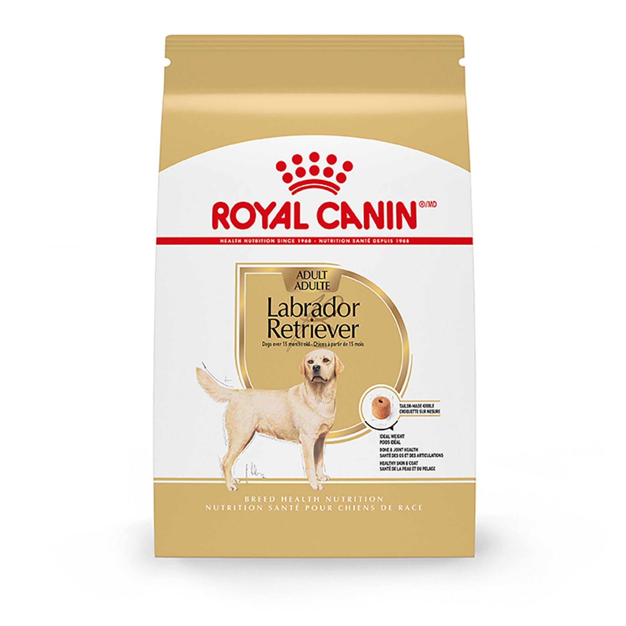 Royal Canin Breed Health Nutrition Labrador Retriever Adult dry dog food 30 lb bag