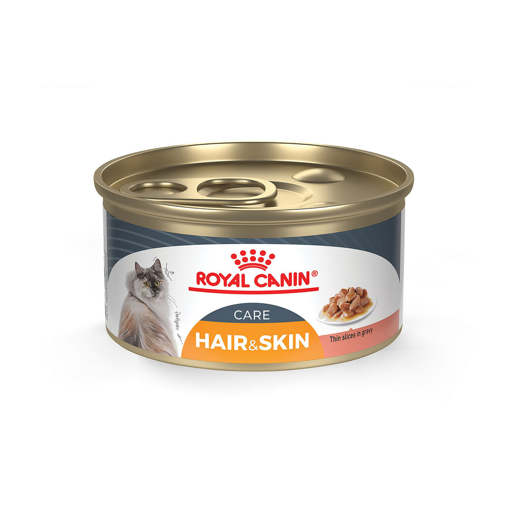 Royal Canin Feline Care Nutrition Intense Beauty Chunks in Gravy wet cat food 12 x 85g pouches
