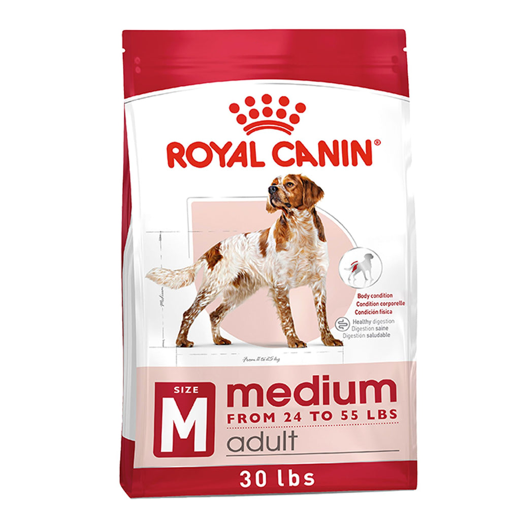 Royal Canin Size Health Nutrition Medium Adult Dry Dog Food 40 lb bag