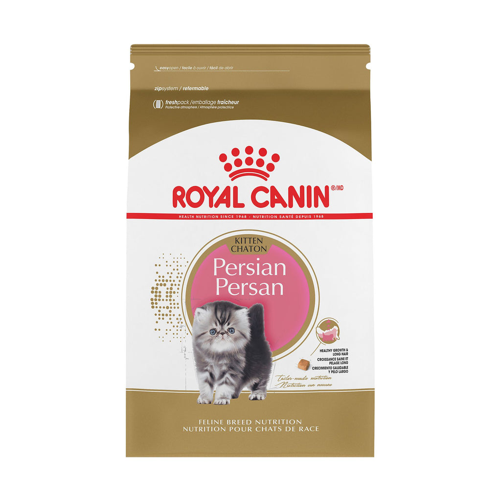 Royal Canin Feline Breed Nutrition Persian Kitten dry cat food 3 lb bag