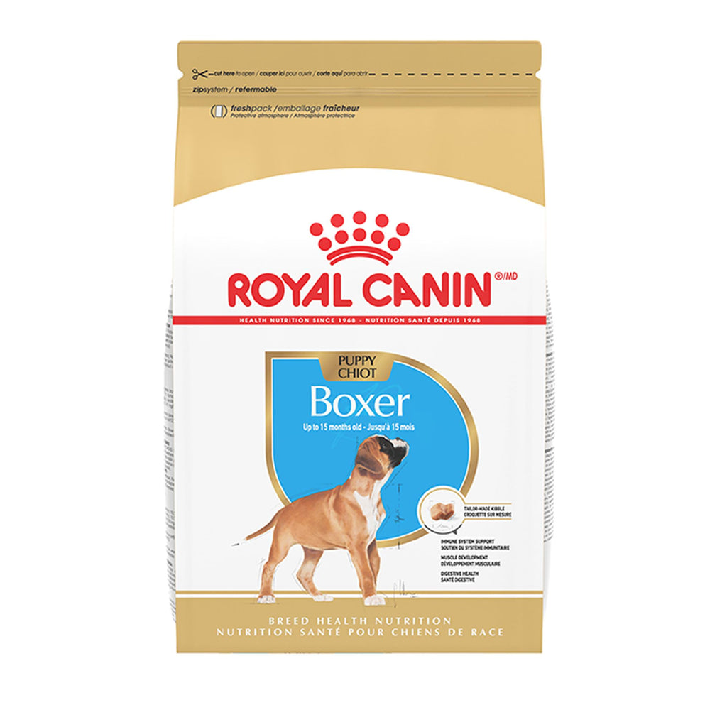 Royal Canin Breed Health Nutrition Boxer Puppy dry dog food 30 lb bag