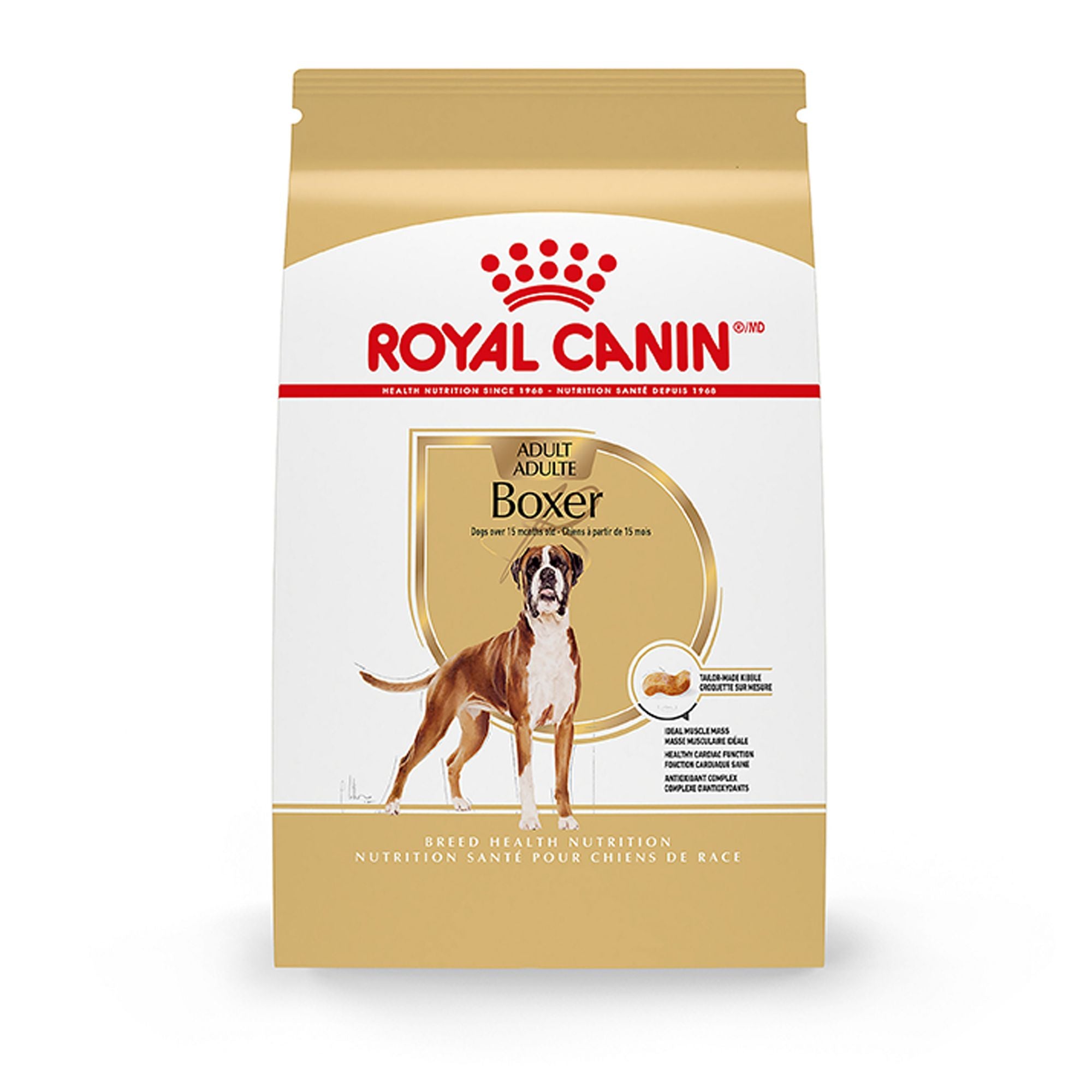 Royal Canin Breed Health Nutrition Boxer Adult dry dog food 30 lb bag