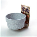 Pet Lodge Kennel Crock Dish 20oz plastic bowl with bracket for crates and kennels