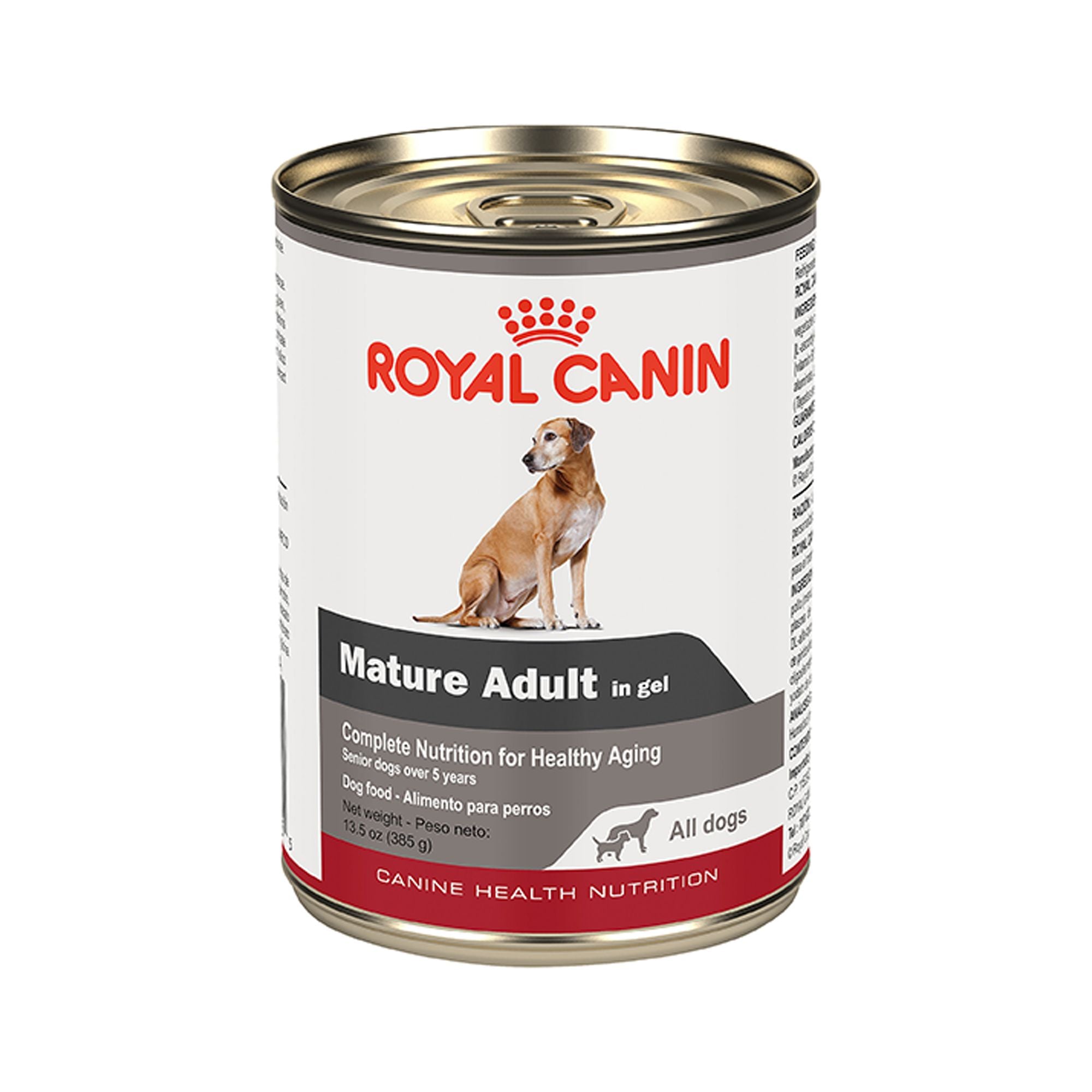 Royal Canin Canine Health Nutrition Mature Adult in Gel Wet Dog Food 385 g can