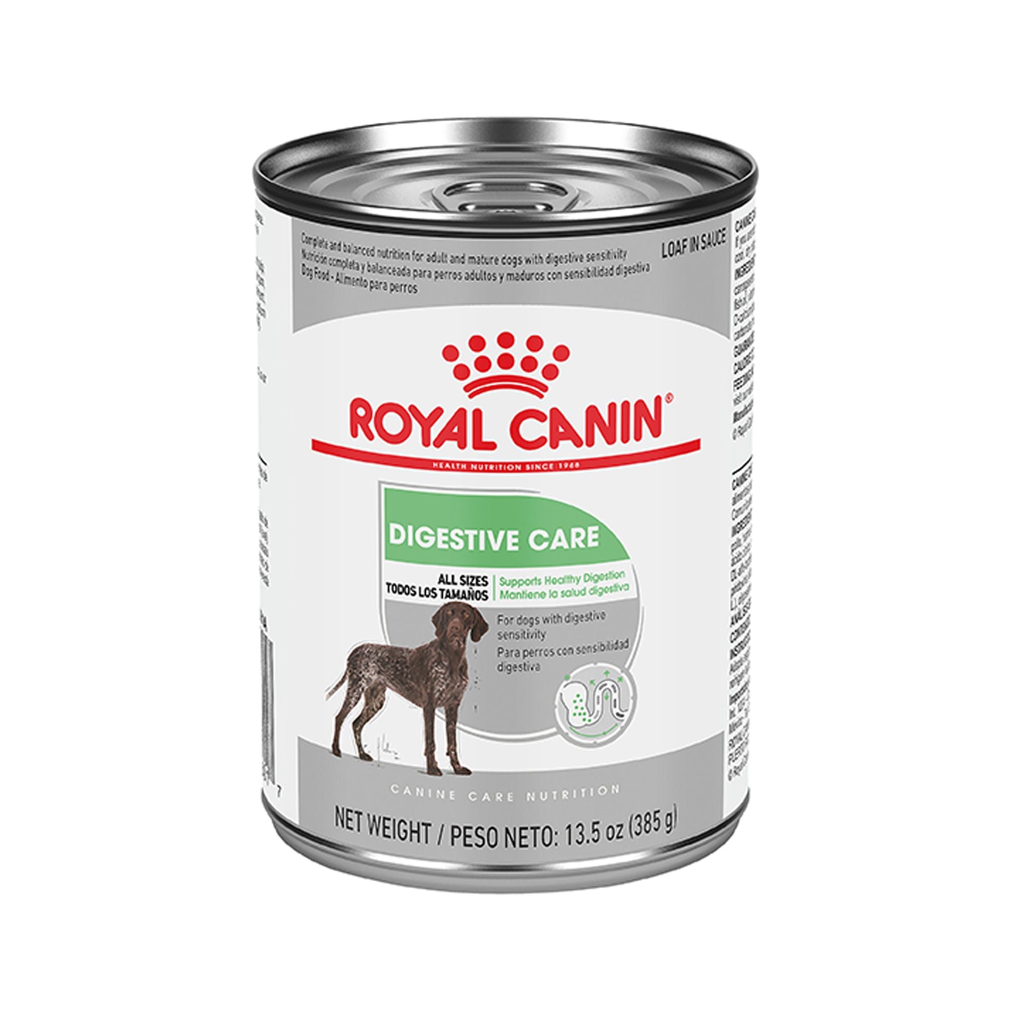 Royal Canin Canine Care Nutrition Digestive Care Loaf in Sauce Wet Dog Food 385 g can