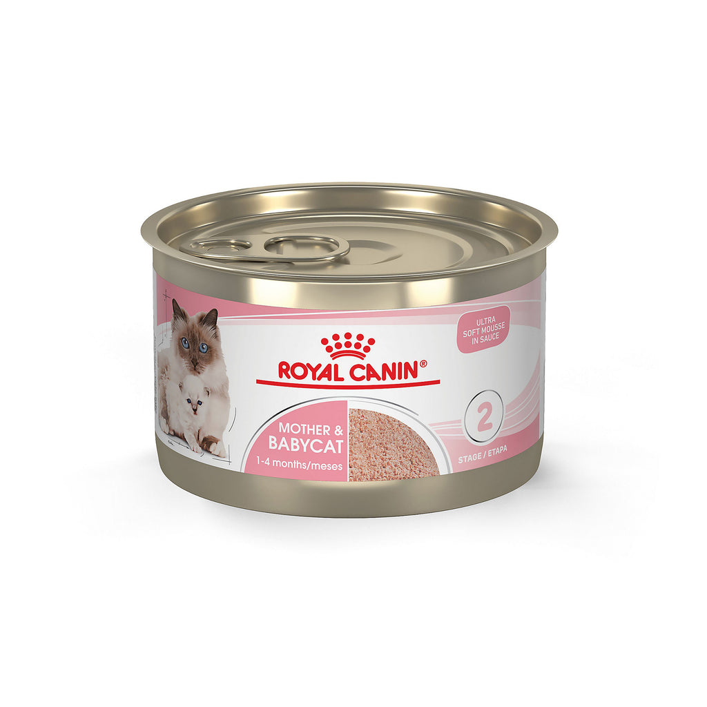 Royal Canin Mother & Babycat Ultra Soft Mousse wet cat food 85g can