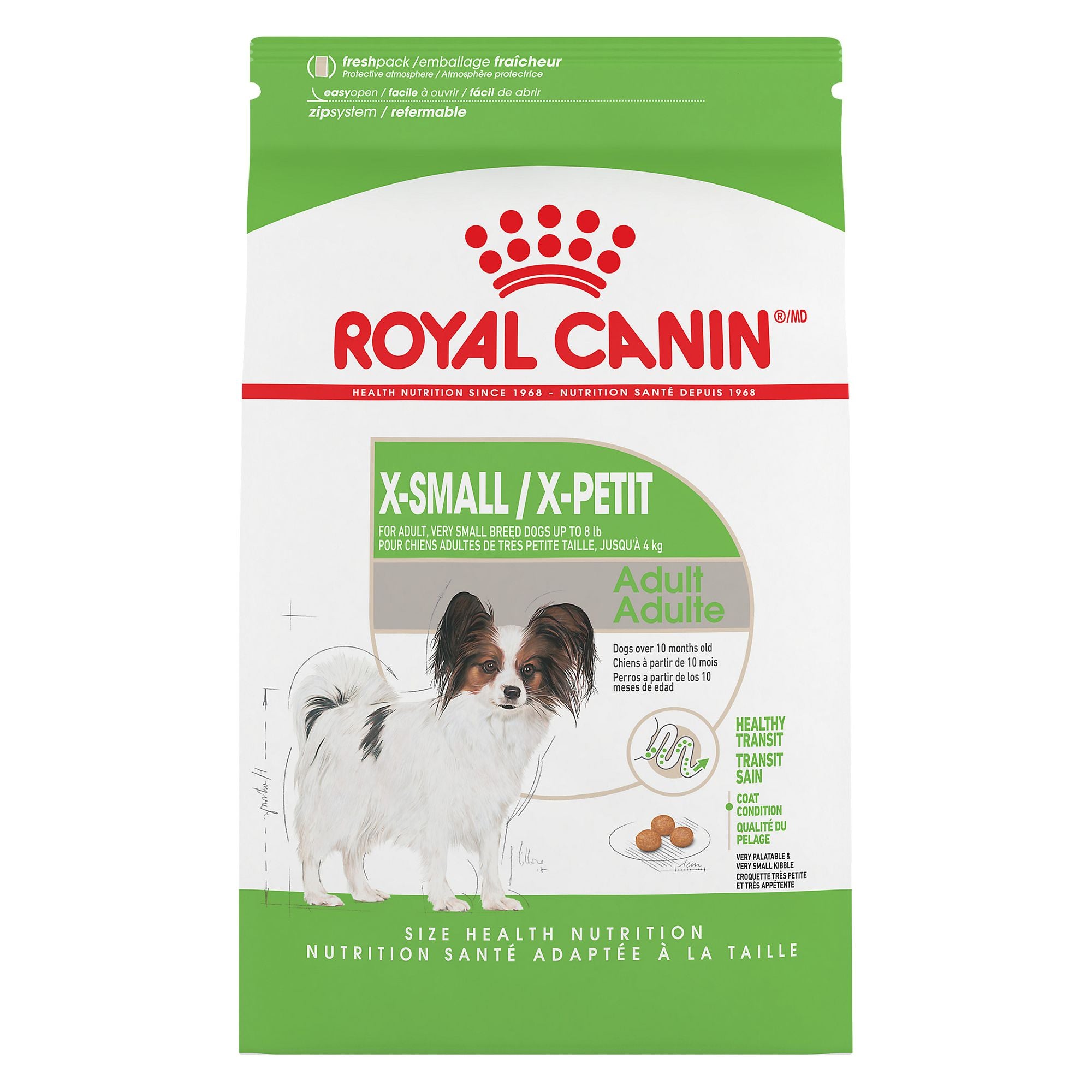 Royal Canin Size Health Nutrition X-Small Adult Dry Dog Food 4.4 lb bag