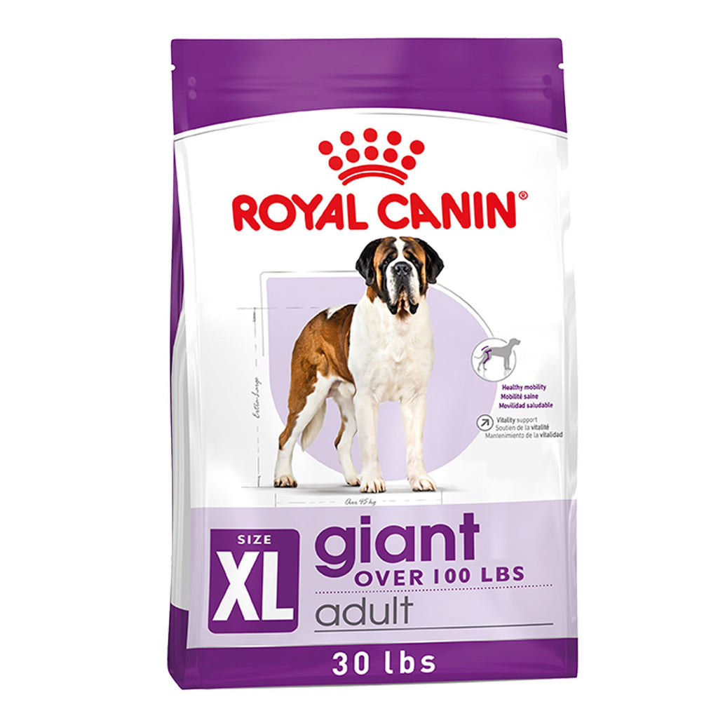 Royal Canin Size Health Nutrition Giant Adult Dry Dog Food 30 lb bag