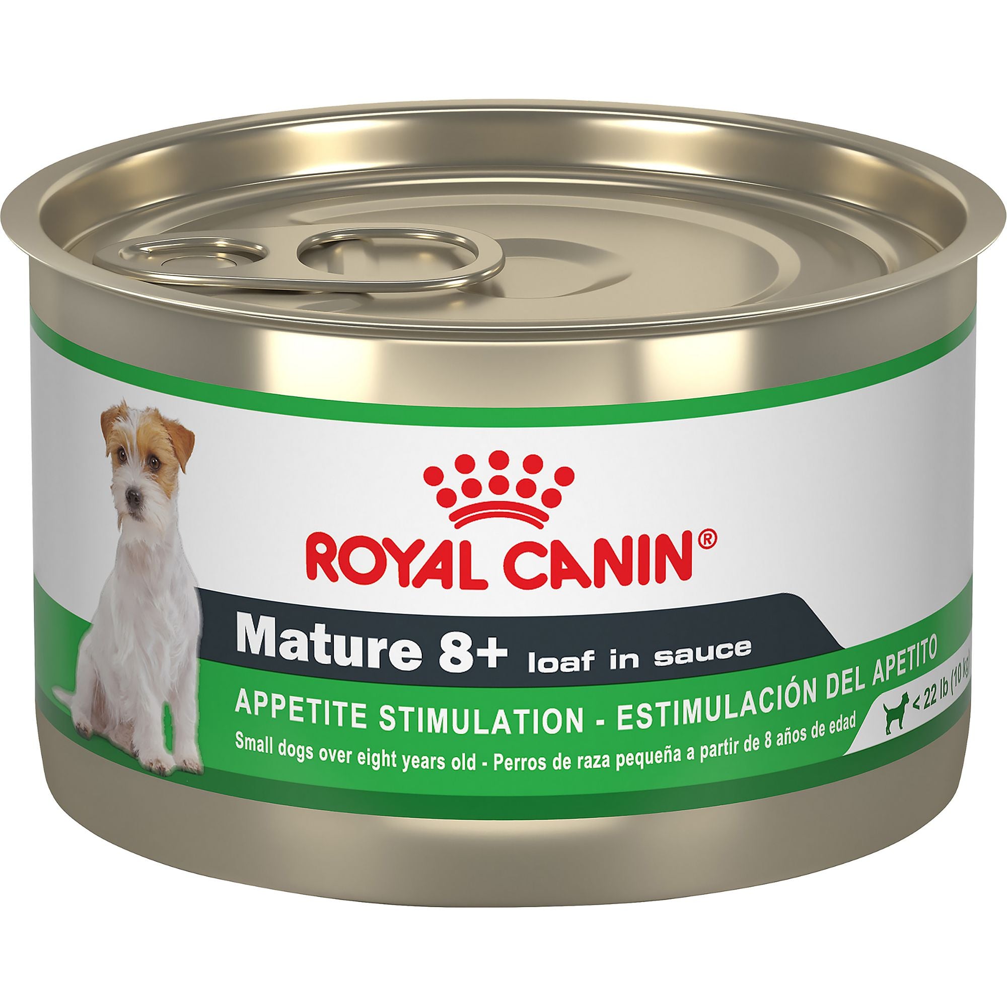 Royal Canin Mature 8+ Loaf in Gel senior wet dog food 150g can