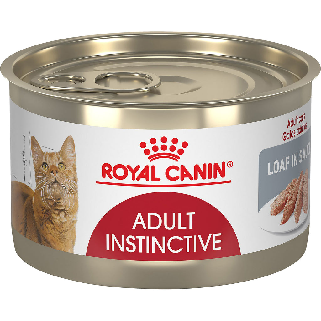 Royal Canin Feline Health Nutrition Adult Instinctive Loaf in Sauce wet cat food 145g can