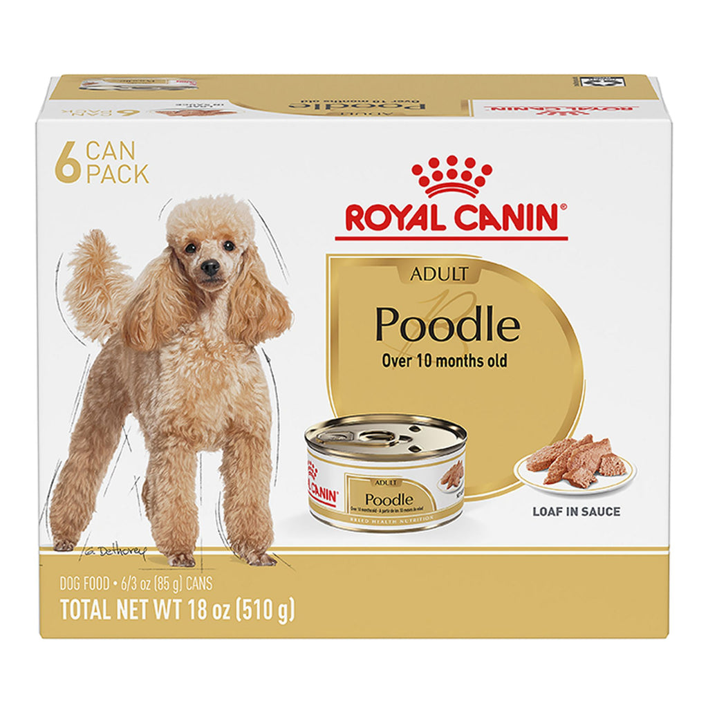 Royal Canin Breed Health Nutrition Poodle Loaf in Sauce Wet Dog Food 85g can