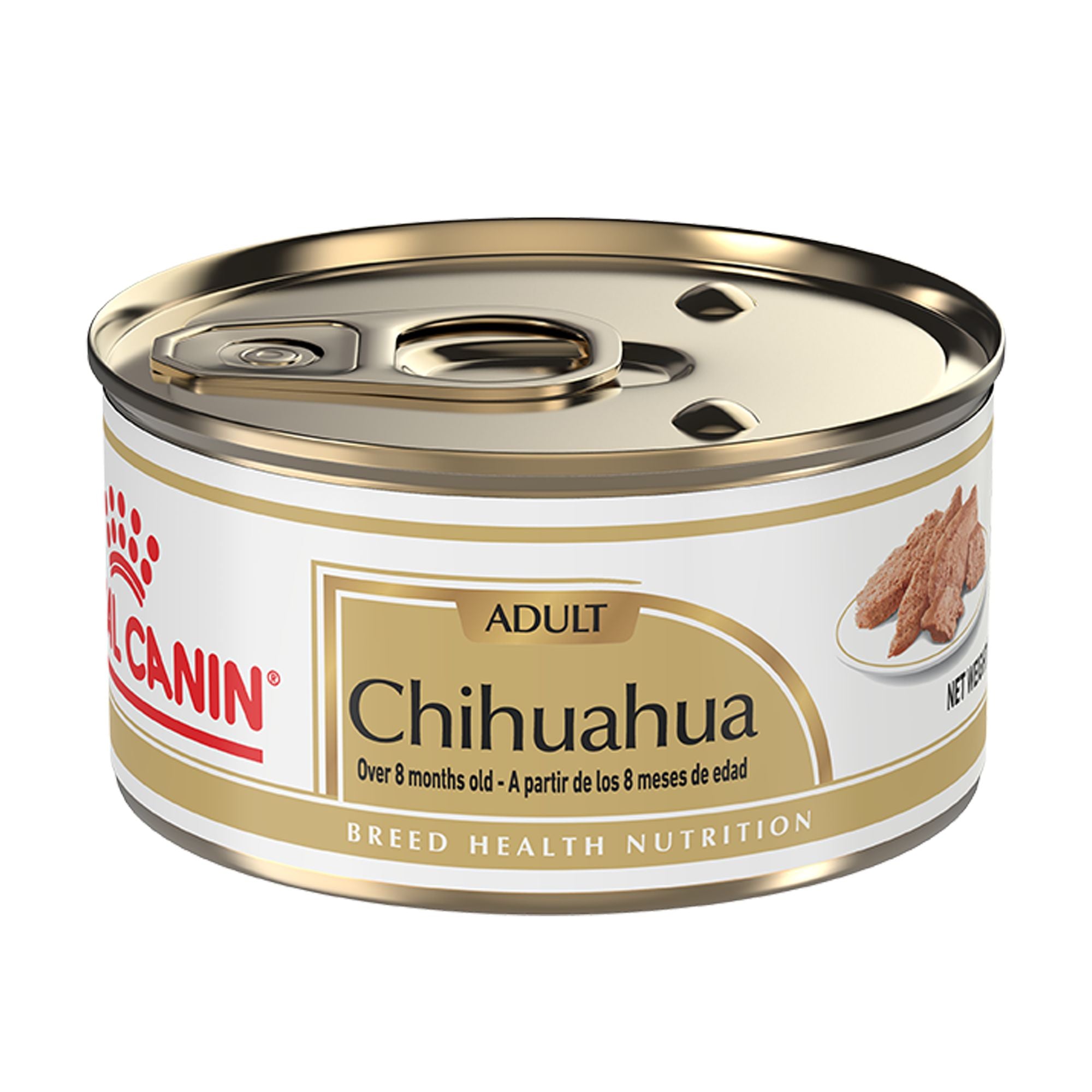 Royal Canin Breed Health Nutrition Chihuahua Loaf in Gravy Wet Dog Food 85g can