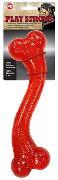 Spot Play Strong rubber S-bone chew toy 12 inch
