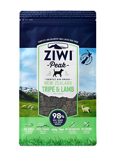 ZIWI Peak air-dried tripe and lamb dog food 1 lb bag