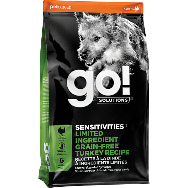 GO! Sensitivities Limited Ingredient Diet Grain-Free Turkey Dry Dog Food 22 lb