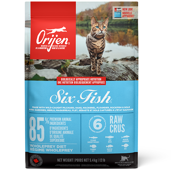 ORIJEN Cat Six Fish Dry Cat Food 5.4 kg