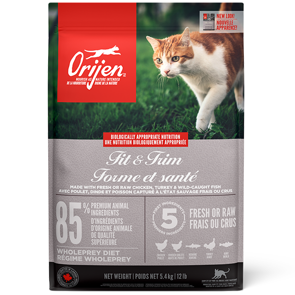 ORIJEN Cat Fit & Trim Dry Cat Food 5.4 kg