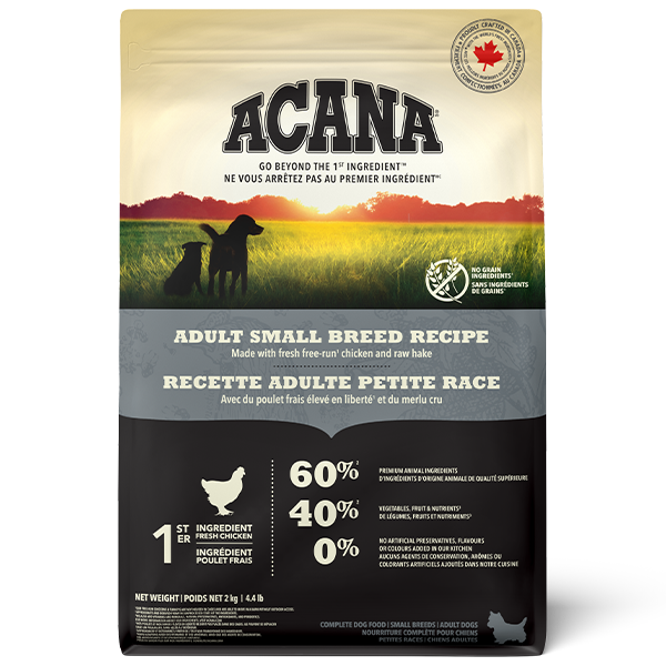 ACANA Adult Small Breed Dry Dog Food – 2 kg