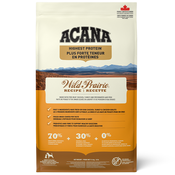 ACANA - Dog Highest Protein Wild Prairie 11.4 kg