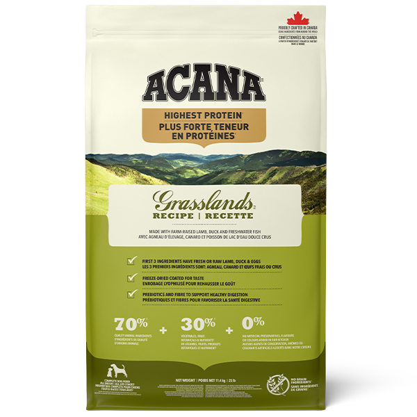 ACANA - Dog Highest Protein Grasslands 11.4 kg
