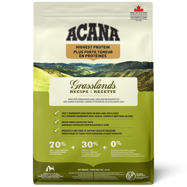 ACANA - Dog Highest Protein Grasslands 2 kg