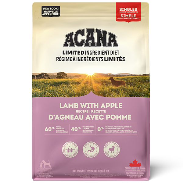 ACANA - Dog Singles Lamb with Apple 1.8 kg