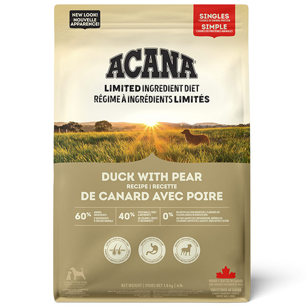 ACANA - Dog Singles Duck with Pear 1.8 kg