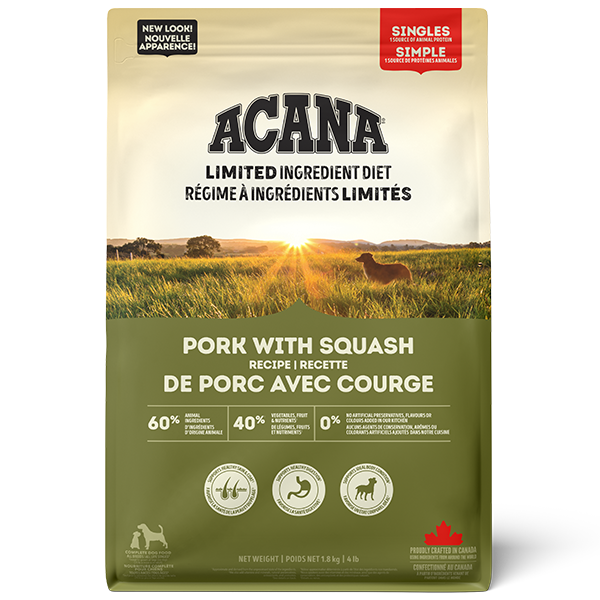 ACANA - Dog Singles Pork with Squash 1.8 kg