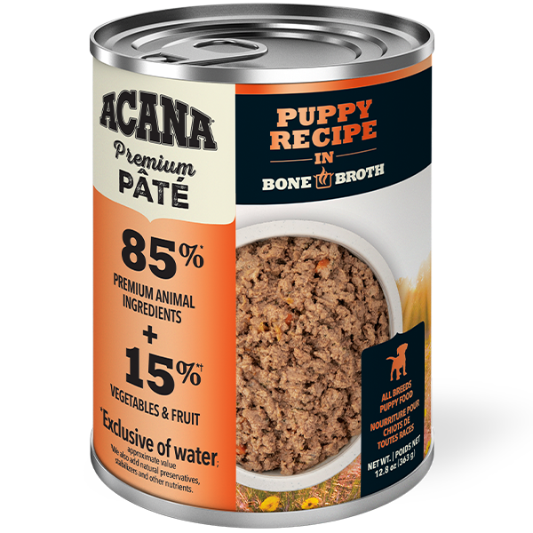 ACANA Premium Pâté Puppy in Bone Broth Wet Dog Food (12 x 363 g)