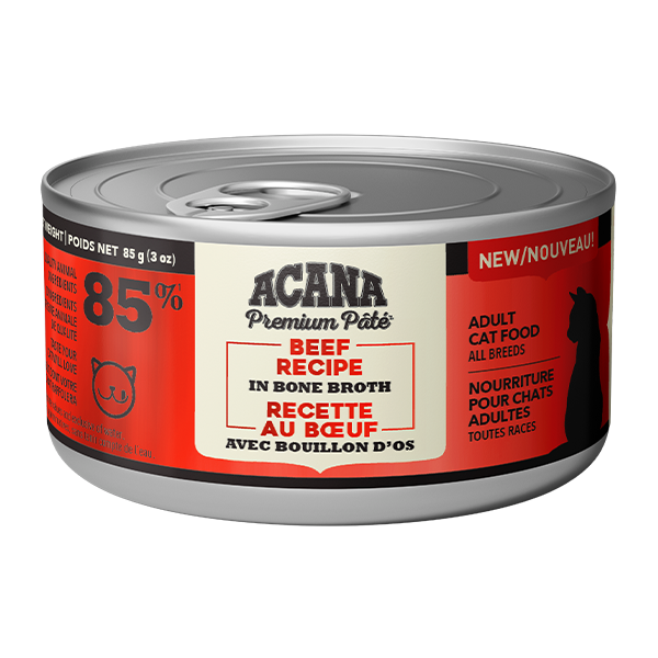 ACANA Cat Premium Pâté Beef in Bone Broth 24 x 85g