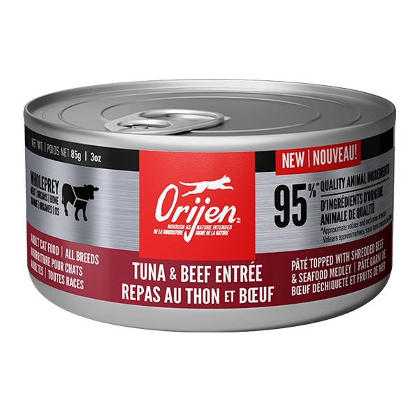 ORIJEN Tuna, Salmon & Beef Entrée Wet Cat Food