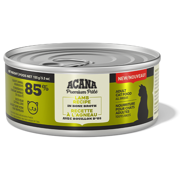 ACANA Cat Premium Pâté Lamb in Bone Broth 155g