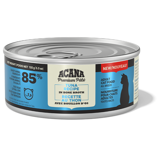 ACANA Cat Premium Pâté Tuna in Bone Broth 155g
