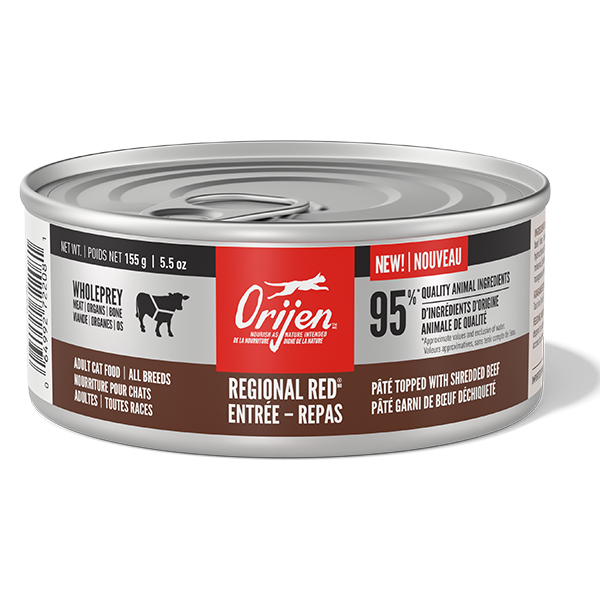 ORIJEN Cat Regional Red Entrée Wet Cat Food (155g)