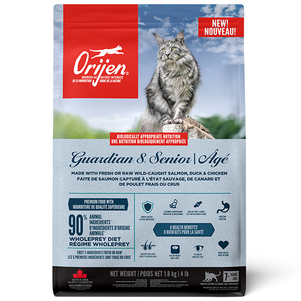 ORIJEN Guardian 8 Senior Dry Cat Food 1.8 kg