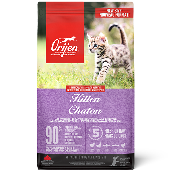 ORIJEN Kitten Dry Cat Food 3.17 kg