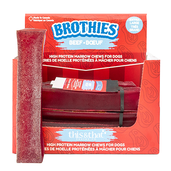 This & That Brothies Beef Long-Lasting Chew for Dogs – Extra Large (100 g)
