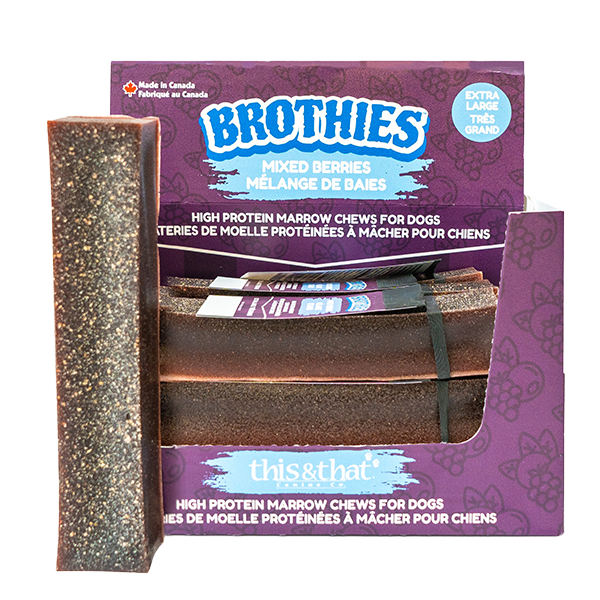 This & That Brothies Mixed Berries Long-Lasting Chew for Dogs – Extra Large (100 g)