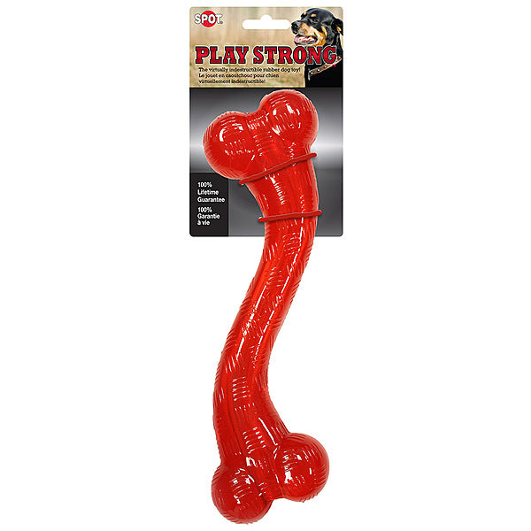 Spot Play Strong Rubber S-Bone – 12 in