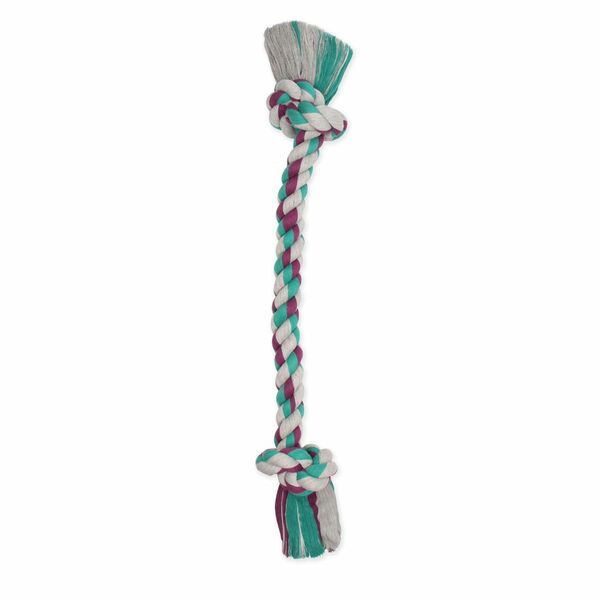 Mammoth Flossy Chews Cotton-Blend 2 Knot Rope Tug - 48"