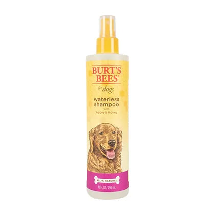 Burt's Bees Waterless Spray Shampoo for Dogs apple and honey 10 oz bottle