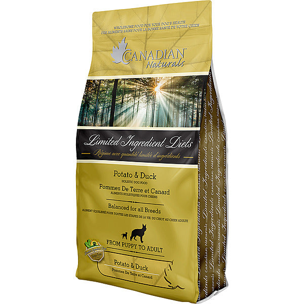 Canadian Naturals Grain Free Duck & Potato Dog Food, 25 lb