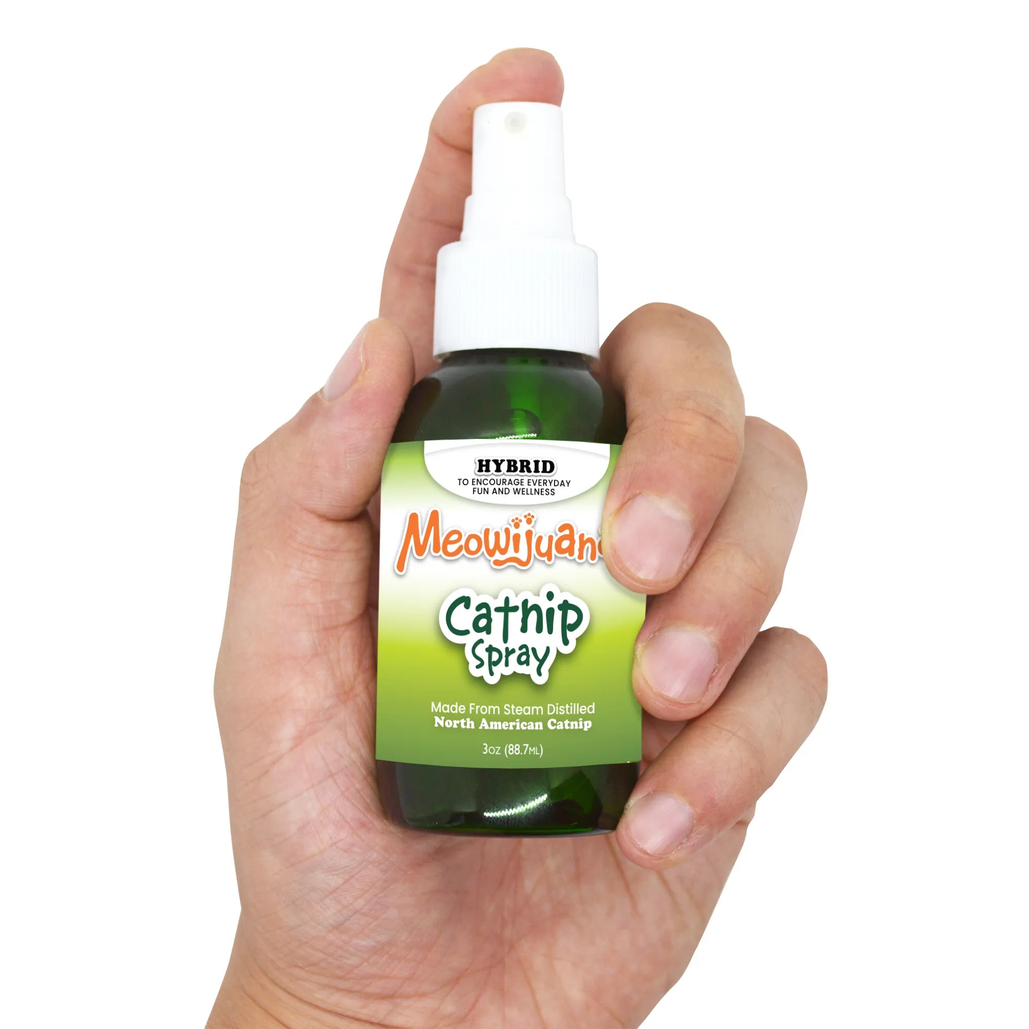 Meowijuana Organic Catnip Spray 3 oz bottle