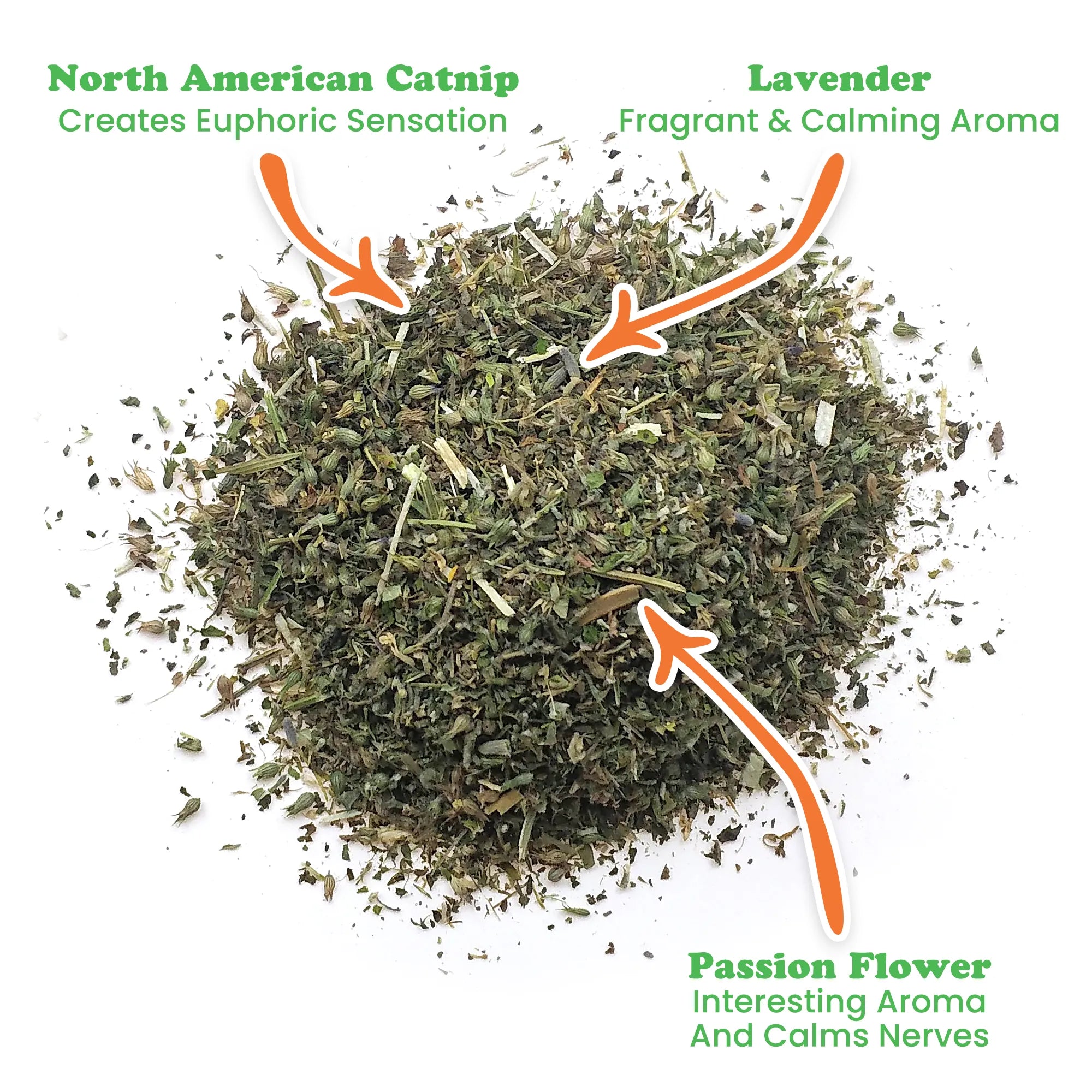 Meowijuana Catnip Mice Dreams organic catnip blend with passion flower and lavender