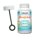 Meowijuana Catnip and Honeysuckle Bubbles 5 oz bottle with built-in wand