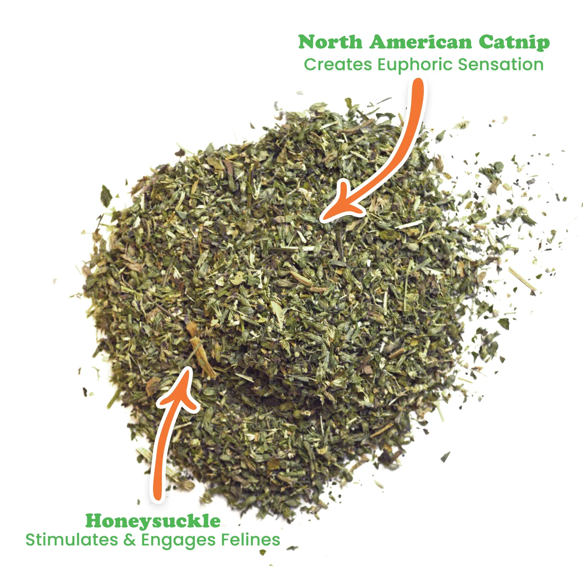 Meowijuana Honeysuckle Haze honeysuckle and organic catnip blend for cats