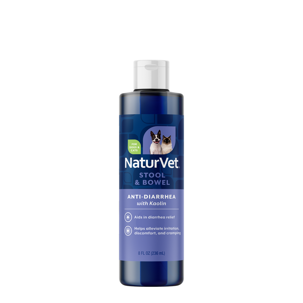 NaturVet Anti-Diarrhea Liquid with Kaolin for dogs and cats 8 oz