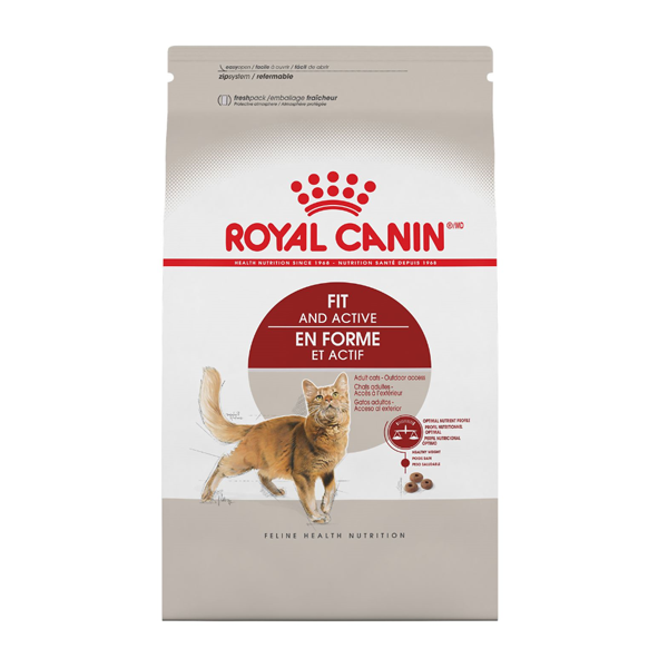 Royal Canin Feline Health Nutrition Fit & Active Dry Cat Food 3 lb
