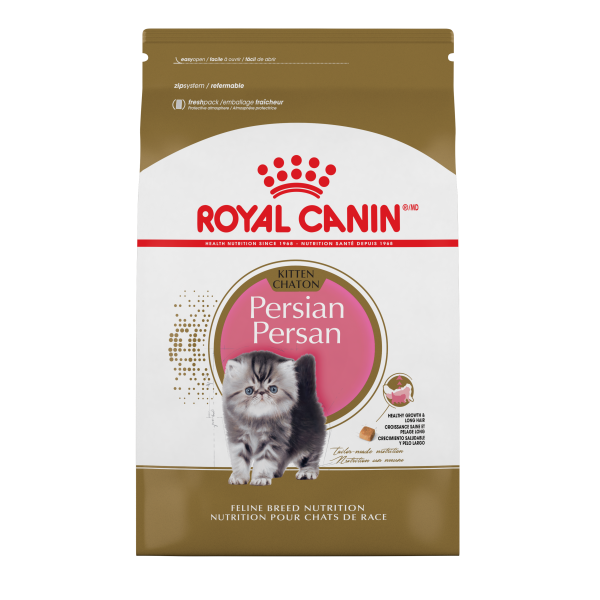 Royal Canin Feline Breed Nutrition Persian Kitten Dry Cat Food 3 lb