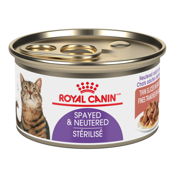 Royal Canin Feline Spayed/Neutered Thin Slices in Gravy 24/85g